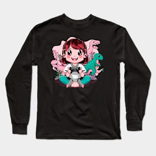 gamer girl Long Sleeve T-Shirt